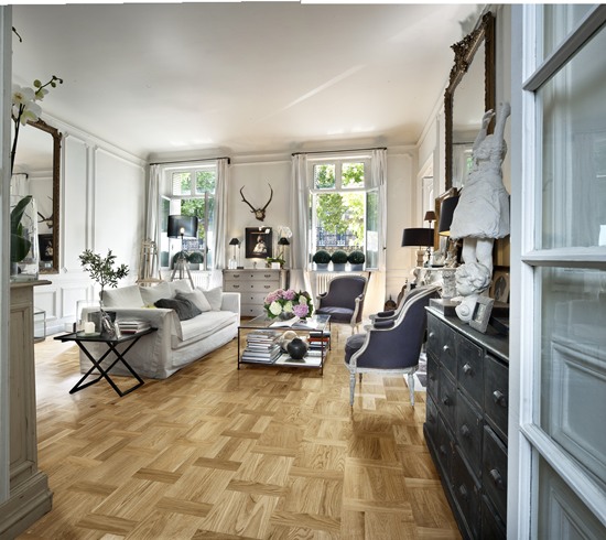 拼花地板也能打造出獨特風格 拼花地板也能打造出獨特風格